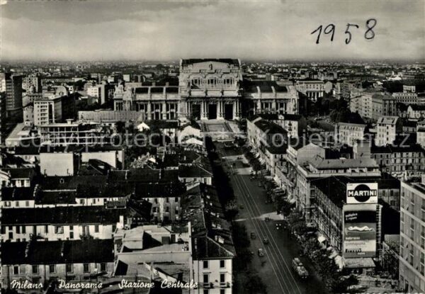 Milano Panorama Stazione Centrale