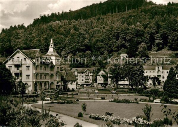 Herrenalb Bad Herrenalb Mönchs Posthotel Kurgarten