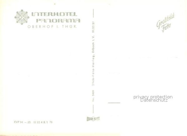 Oberhof Thueringen Interhotel Panorama – Bild 2