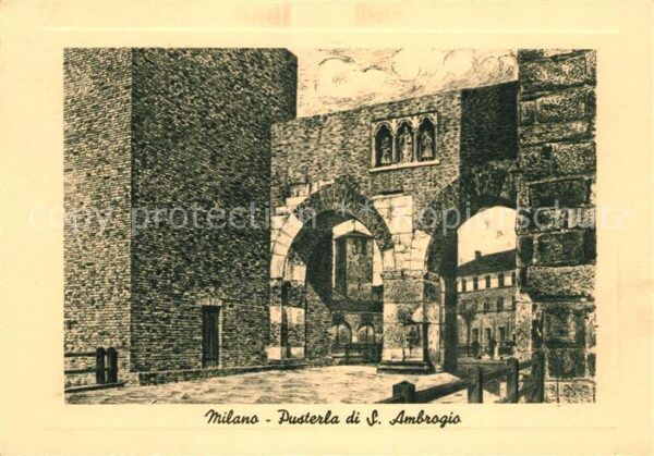 Milano Pusterla di San Ambrogio