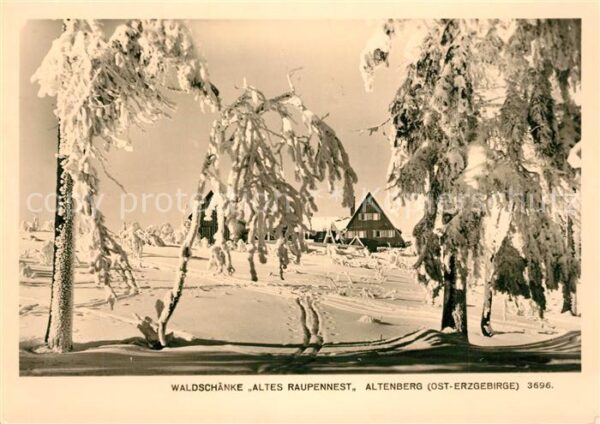 Altenberg Erzgebirge Waldschänke Altes Raupennest
