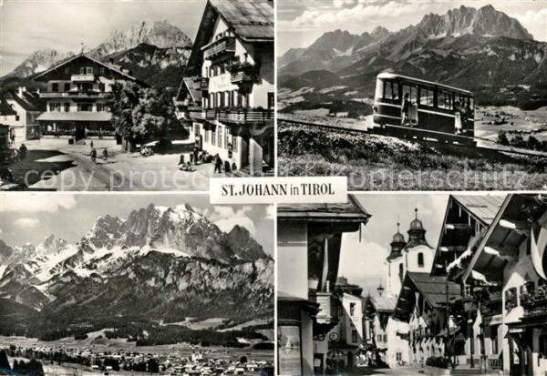 St Johann Tirol Ortspartien Bergbahn
