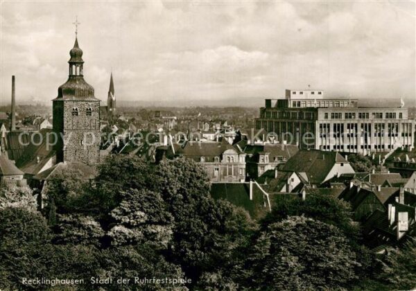 Recklinghausen Westfalen Stadtblick