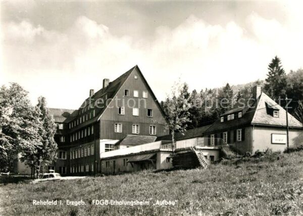 Rehefeld-Zaunhaus Erholungsheim Aufbau