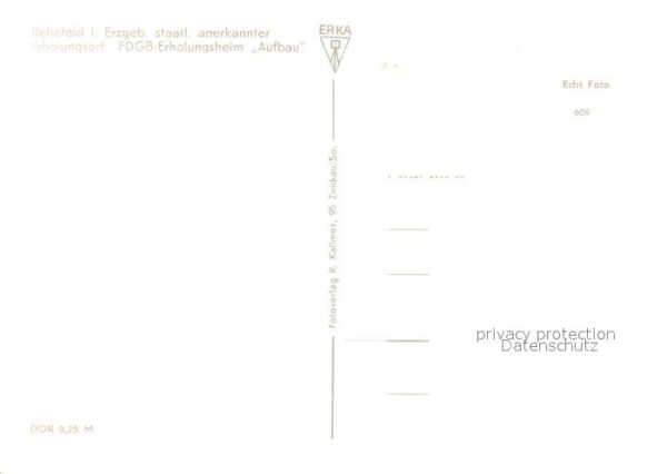 Rehefeld-Zaunhaus Erholungsheim Aufbau – Bild 2