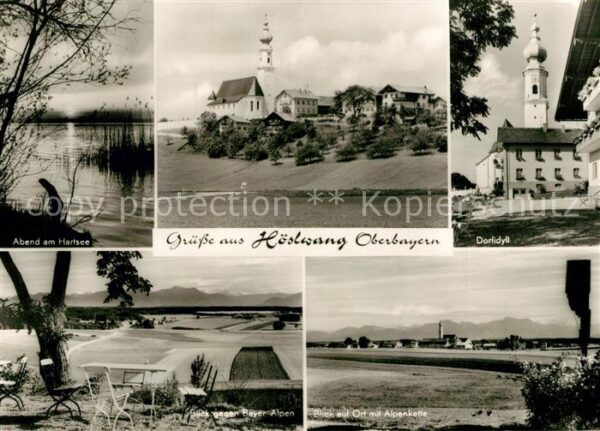 Hoeslwang Hartsee Kirchenpartie Alpen