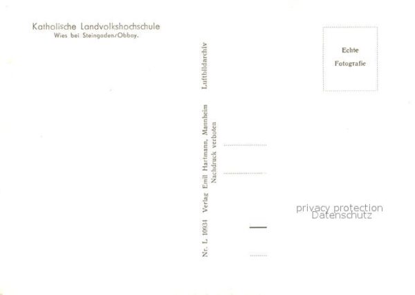 Wies Steingaden Fliegeraufnahme Landvolkshochschule – Bild 2