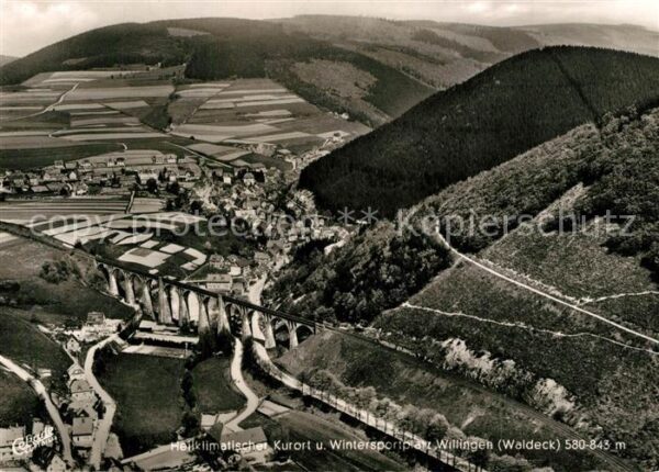 Willingen Sauerland Fliegeraufnahme Hotel Pension Schlömer