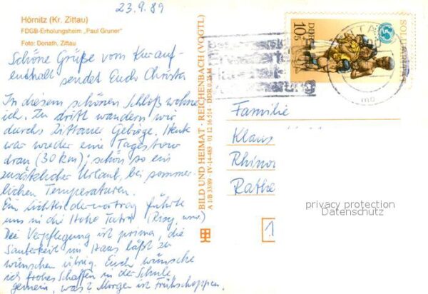Hoernitz Zittau Erholungsheim Paul Gruner – Bild 2