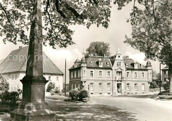 Baerenstein Annaberg-Buchholz Rathaus Postsäule