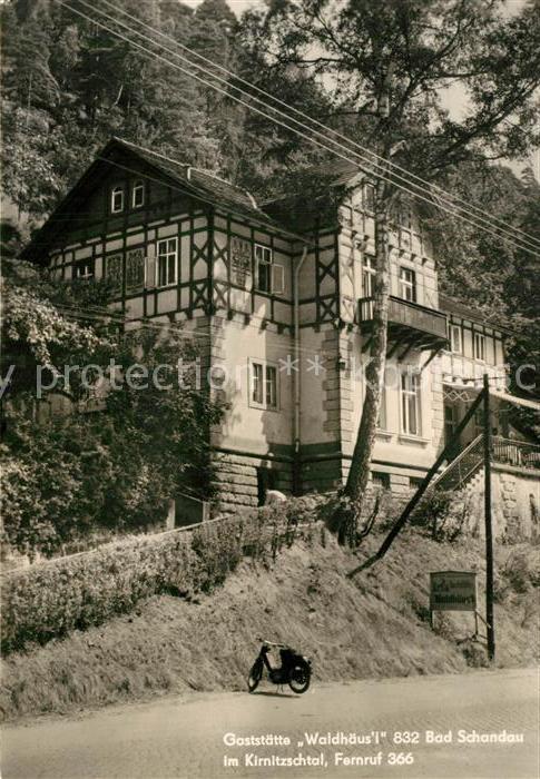 Bad Schandau Restaurant Waldhäusl im Kirnitzschtal