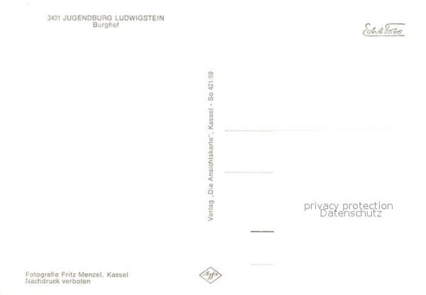 Ludwigstein Werleshausen Jugendburg Burghof Fachwerk – Bild 2