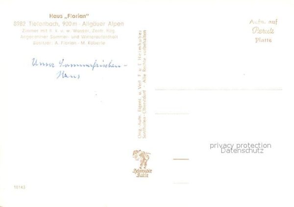 Tiefenbach Oberstdorf Haus Florian – Bild 2