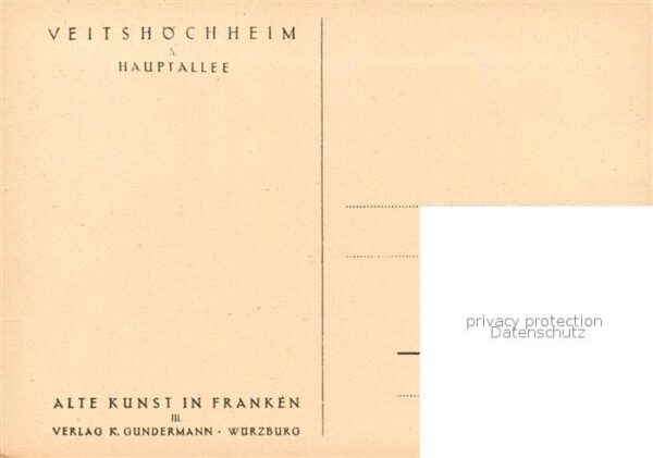 Veitshoechheim Hauptallee – Bild 2