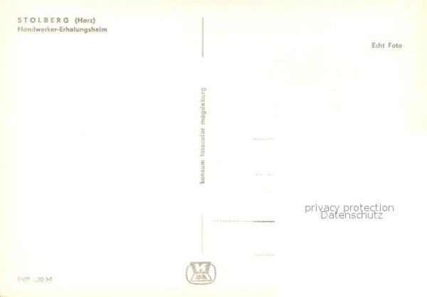 Stolberg Harz Handwerker-Erholungsheim – Bild 2