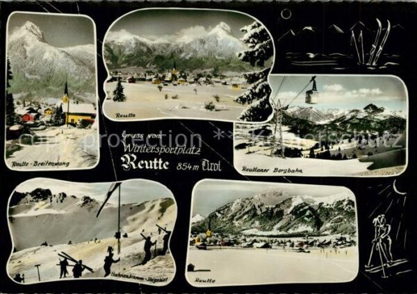 Reutte Tirol Bergbahn Hahnenkamm Skigebiet Breitenwa