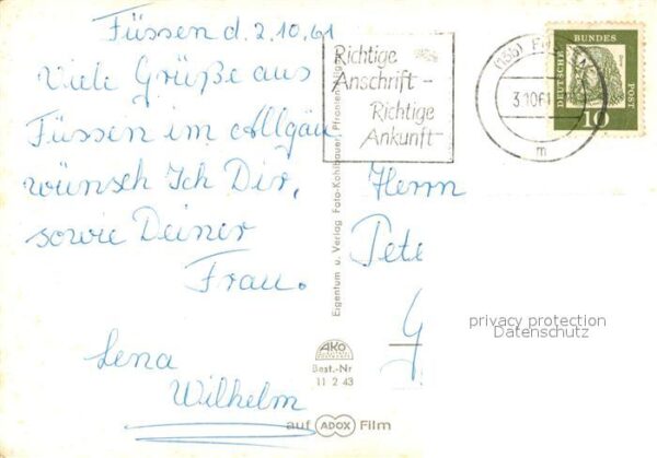 Fuessen Allgaeu Tegelberghaus Forggensee Hopfensee Bann – Bild 2