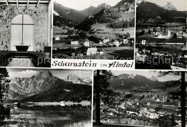 Scharnstein Fliegeraufnahme Seepartie Almtal