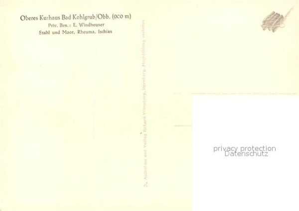 Bad Kohlgrub Oberes Kurhaus – Bild 2