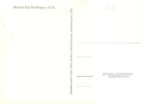 Bad Homburg Altstadt Steinturm – Bild 2