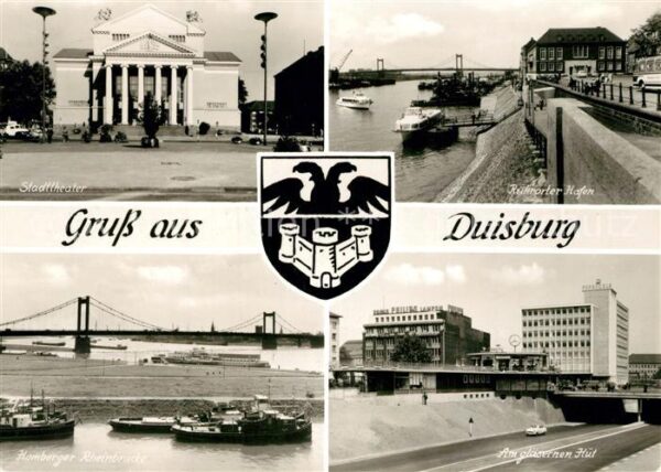 Duisburg Ruhr Stadttheater Am Gläsernen Hut Homberger