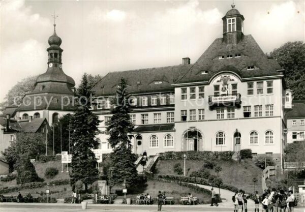 Klingenthal Vogtland Rathaus Kirche