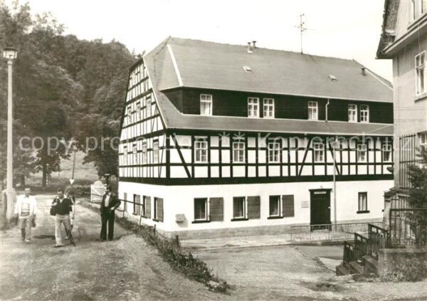 Wolkenstein Erzgebirge Ferienheim Hüttenmühle Fachwerk