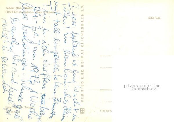 Tabarz Erholungsheim Theo Neubauer – Bild 2