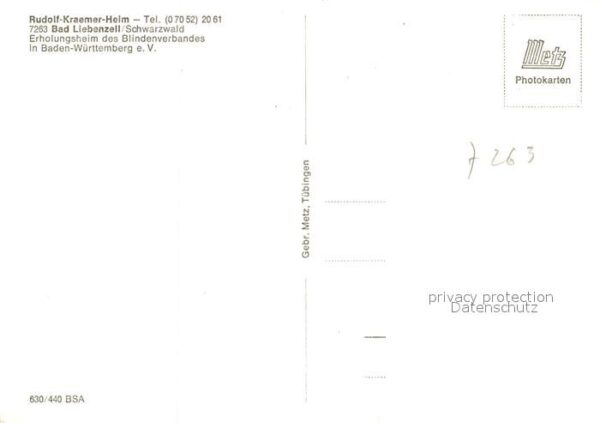 Bad Liebenzell Rudolf Kraemer Heim – Bild 2