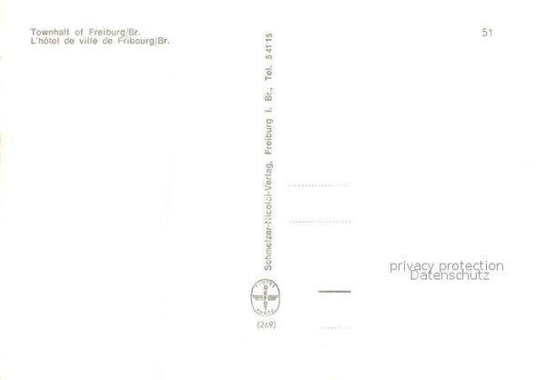 Freiburg Breisgau Rathaus – Bild 2
