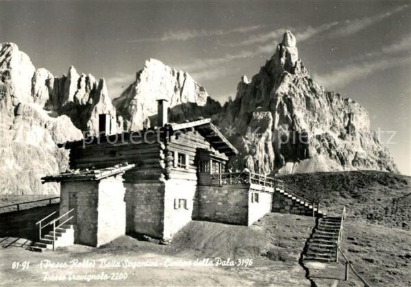 Passo Rolle Baita Segantini