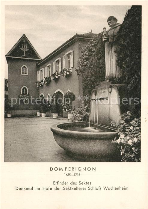 Wachenheim Weinstrasse Sektkellerie Schloß Wachenheim Dom Peri