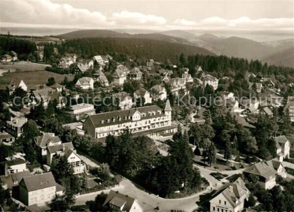 Hahnenklee-Bockswiese Harz Fliegeraufnahme