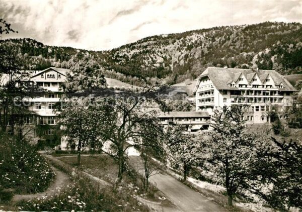 Freiburg Breisgau Sanatorium Glotterbad