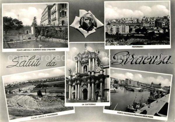 Siracusa Albergo-Degli-Stranieri Theatro-Grecco
