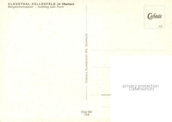 Zellerfeld Clausthal Bergwerksmuseum Auftstieg zum – Bild 2