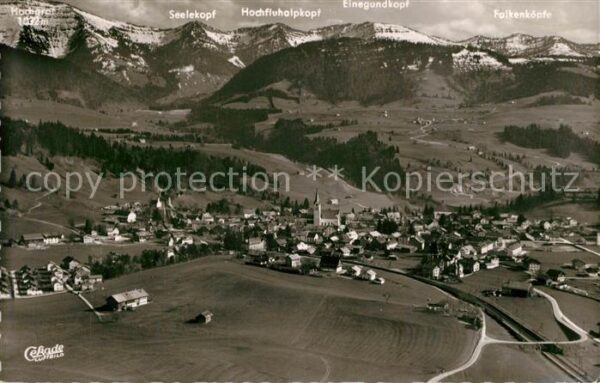 Oberstaufen Fliegeraufnahme