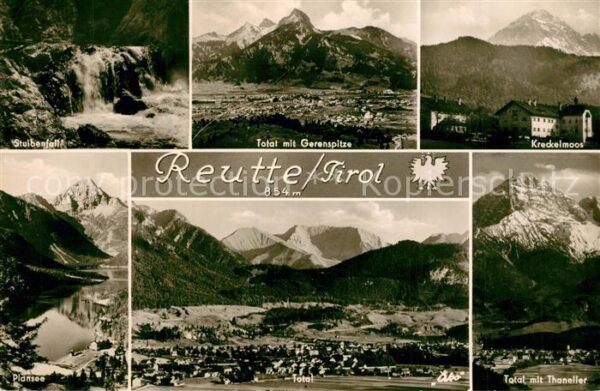 Reutte Tirol Kreckelmoos Stuibenfall Plansee