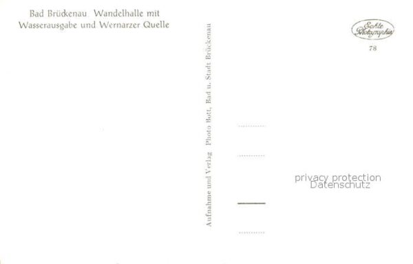 Bad Brueckenau Wandelhalle Wernarzer Quelle – Bild 2