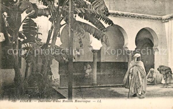 Alger Algerien Maison Mauresque
