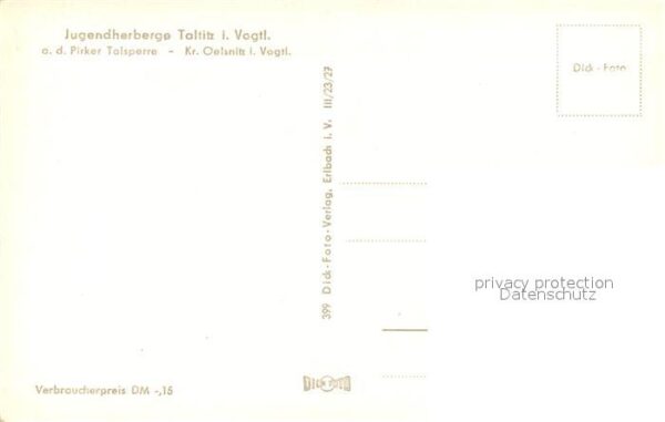 Taltitz Oelsnitz Vogtland Jugendherberge – Bild 2