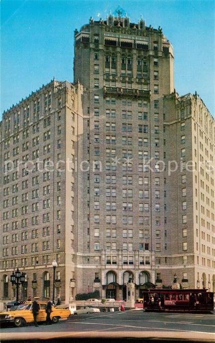 San Francisco California Mark Hopkins Hotel