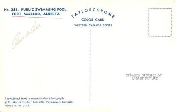 Fort Macleod Public Swimming Pool – Bild 2
