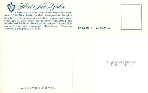 New York City Hotel New Yorker – Bild 2