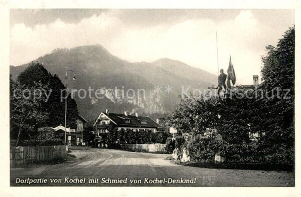 Kochel See Schmied-Denkmal