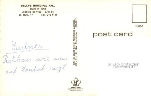 Delta British Columbia Deltas Municipal Hall – Bild 2
