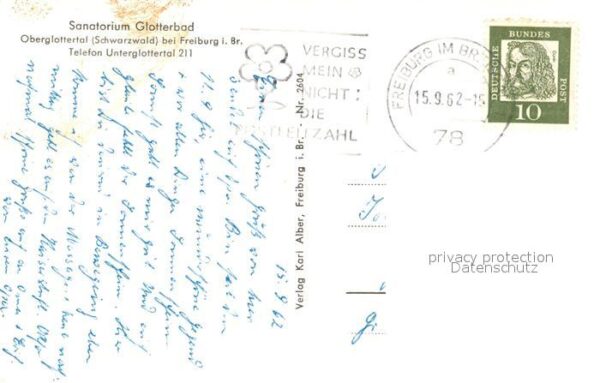 Oberglottertal Sanatorium Glotterbad – Bild 2