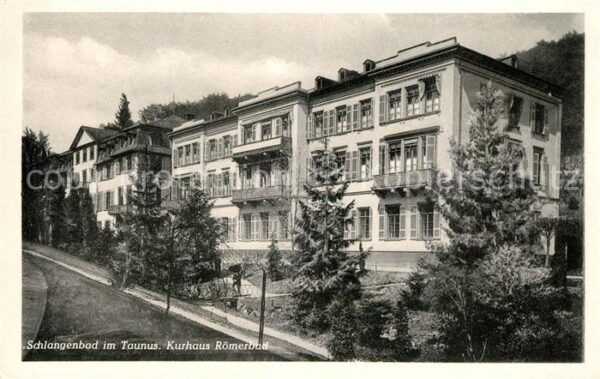 Schlangenbad Taunus Kurhaus Römerbad