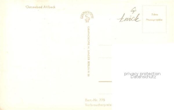 Ahlbeck Ostseebad Heim Bernhard Göring – Bild 2