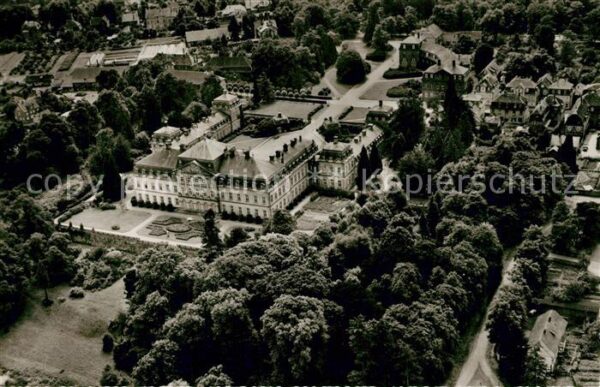 Arolsen Bad Fliegeraufnahme Residenzschloss